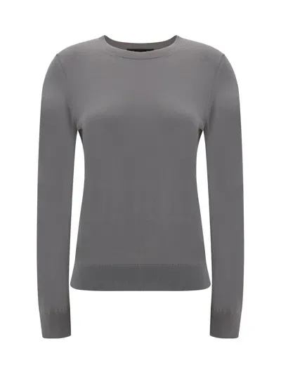 Loro Piana Sweater In Grey Birch