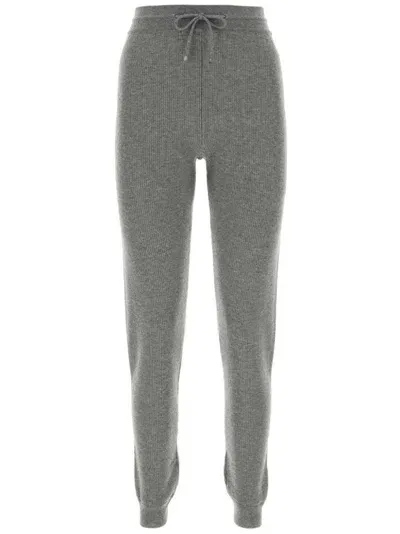 Loro Piana Vinci Cashmere Track Pants In Grey