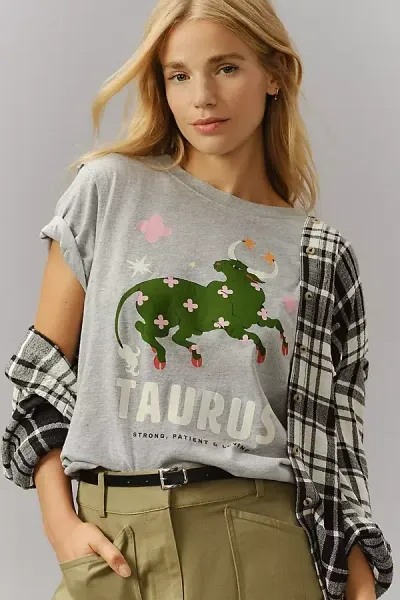 Lou Benesch Stargazer Zodiac Graphic Tee