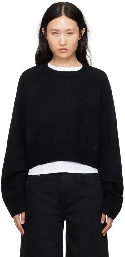 Loulou Studio Black Bruzzi Sweater