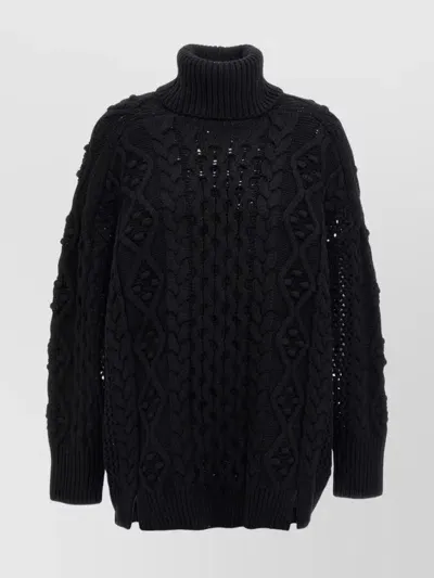 Loulou Studio Anar Sweater In Black