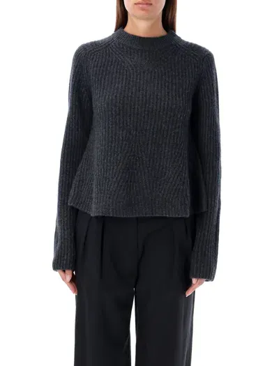 Loulou Studio Cosmo Cashmere Sweater In Black