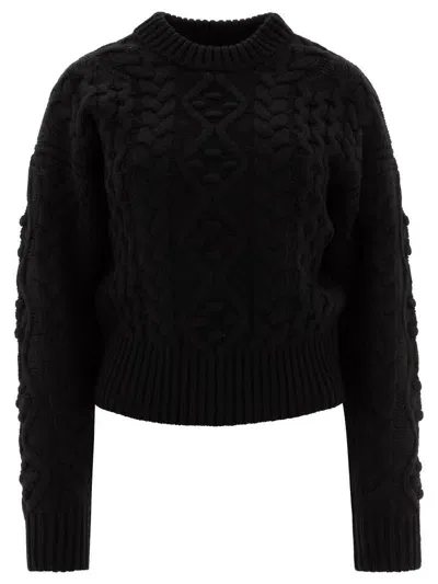 Loulou Studio Eustace Knitwear Black