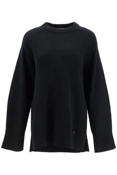 Loulou Studio Safi Wool And Cashmere Pullover In Black