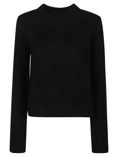 Loulou Studio Sweater In Black