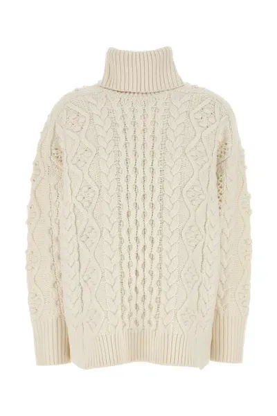 Loulou Turtleneck Sweater-s Nd  Female In Neutral