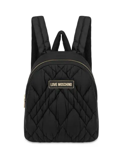 Love Moschino Backpack In Black