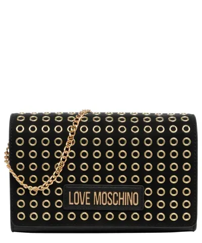 Love Moschino Glam Up Shoulder Bag In Black