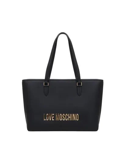 Love Moschino Logo In Black