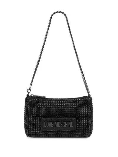 Love Moschino Shoulder Bag In Black