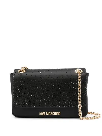 Love Moschino Shoulder Bag In Black