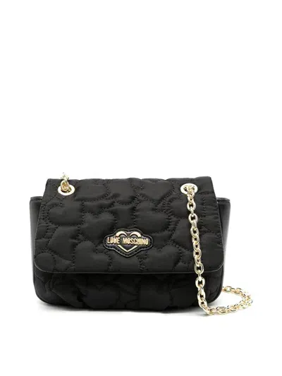 Love Moschino Shoulder Bag In Black