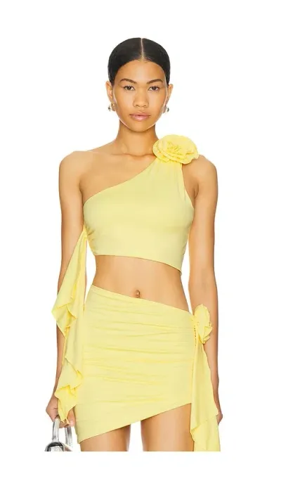 Lovers & Friends Cordelia Top In Yellow