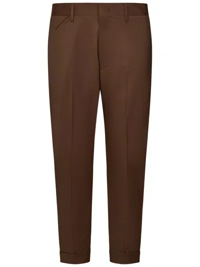 Low Brand Cooper T1.7 Trousers In Brown