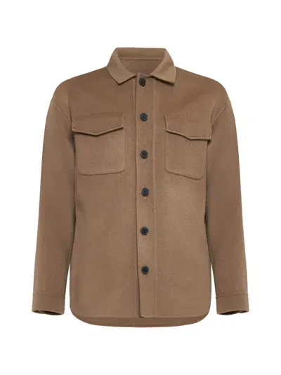 Low Brand Shirt In Brown