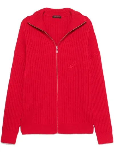 Lựu Đạn Slacker Sweater In Red