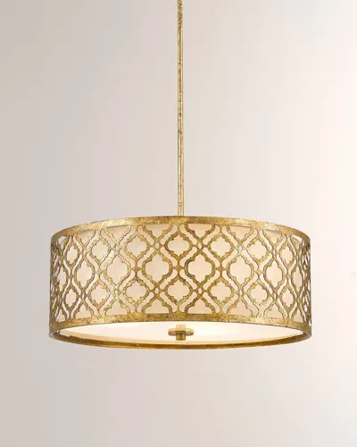 Lucas + Mckearn Arabella Large Convertible Pendant In Gold