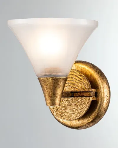 Lucas + Mckearn Lemoine 1-light Bath Bar Light In Gold Leaf