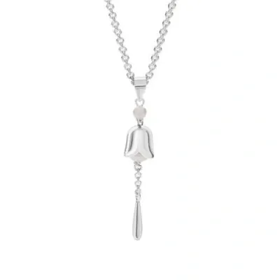 Lucy Quartermaine Lily Of The Valley Pendant In Metallic