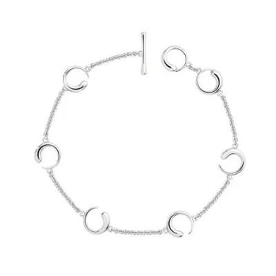 Lucy Quartermaine Luna Station Bracelet In Metallic