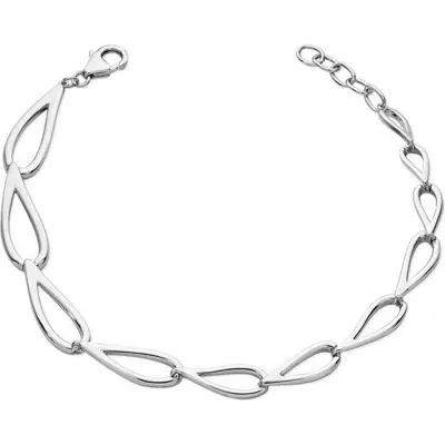 Lucy Quartermaine Petal Bracelet In Metallic