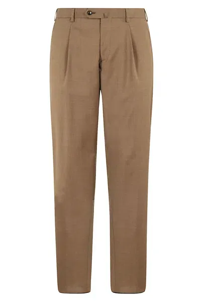 Luigi Bianchi Mantova Pantalone In Marrone