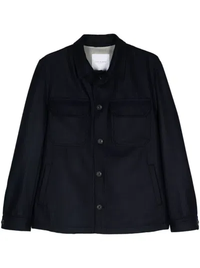 Luigi Bianchi Mantova Wool Jacket In Blue