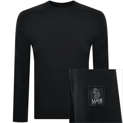 Luke 1977 Berwick Panel Jumper Black