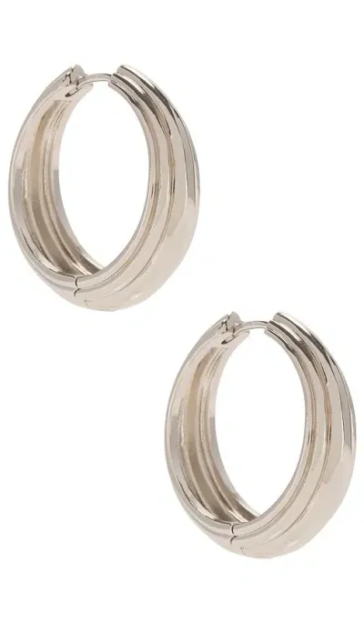 Luv Aj Cleo Hoops In Neutral