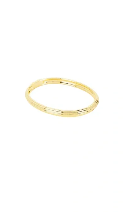 Luv Aj Remy Hinge Bracelet In Gold