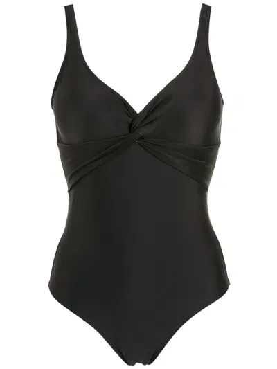 Lygia & Nanny Adriana Twist Swimsuit In Black