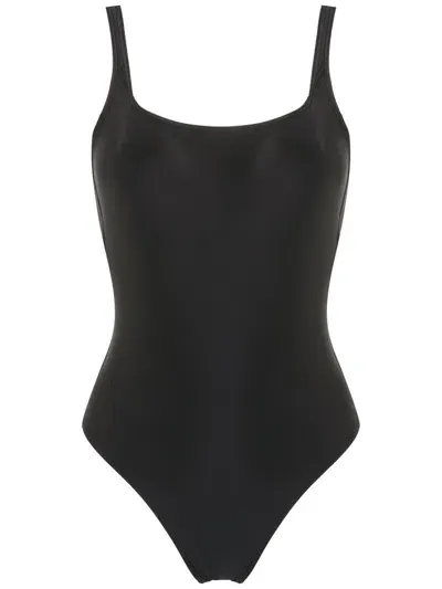 Lygia & Nanny Hapuna Low-back Swimsuit In Black