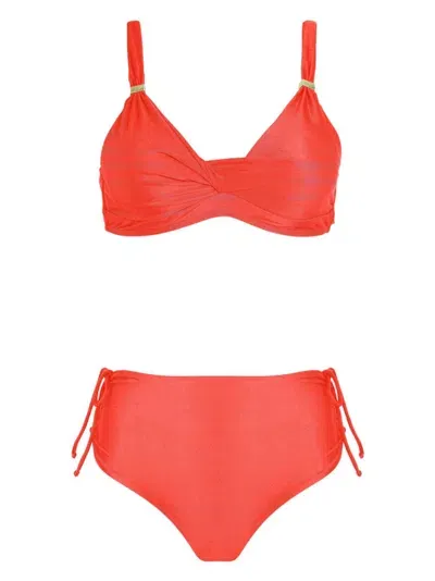 Lygia & Nanny Marcela Bikini Set In Red