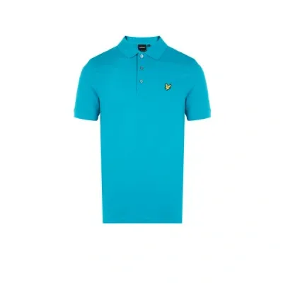 Lyle & Scott Lyle &amp; Scott Plain Mens Polo Shirt Sp400vog In X293 Leisure Blue