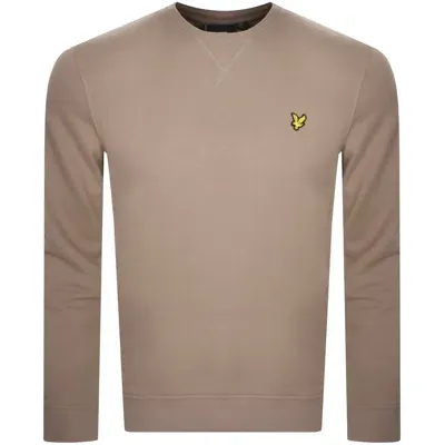 Lyle & Scott Lyle And Scott Crew Neck Sweatshirt Brown