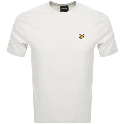 Lyle & Scott Lyle And Scott Crew Neck T Shirt Off White