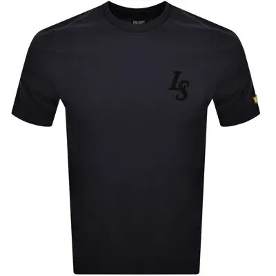 Lyle & Scott Lyle And Scott Emblem T Shirt Navy