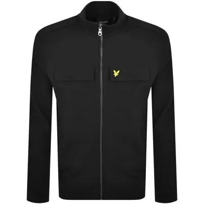 Lyle & Scott Lyle And Scott Hybrid Track Jacket Black