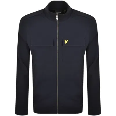 Lyle & Scott Lyle And Scott Hybrid Track Jacket Navy