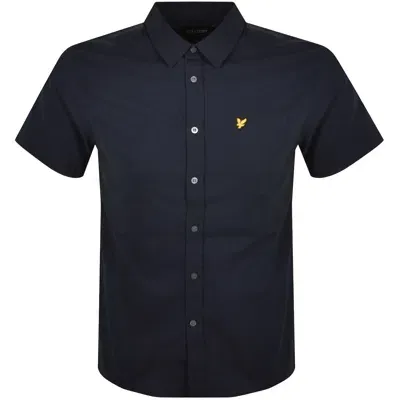 Lyle & Scott Lyle And Scott Plain Poplin Shirt Navy