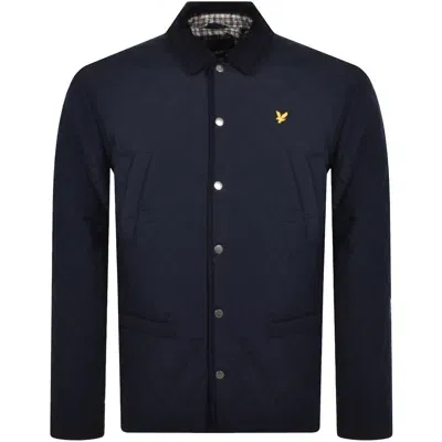 Lyle & Scott Lyle And Scott Quilted Jacket Navy