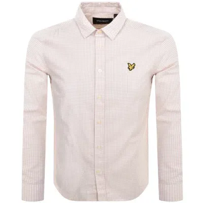 Lyle & Scott Lyle And Scott Sheperd Check Shirt White