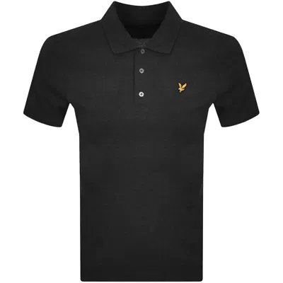 Lyle & Scott Lyle And Scott Short Sleeved Polo T Shirt Grey