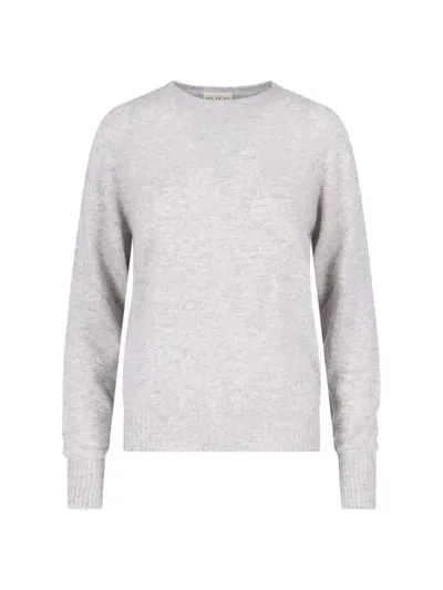 Ma'ry'ya Basic Sweater In Grey