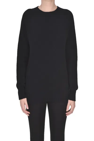 Ma'ry'ya Oversized Pullover In Black