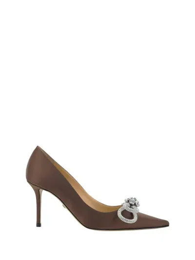 Mach &amp; Mach Double Bow Pumps In Brown