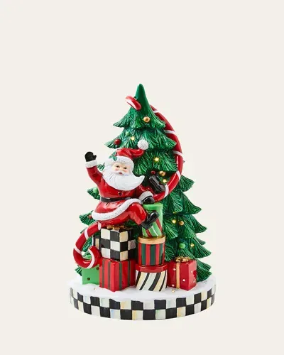 Mackenzie-childs Cozy Christmas Morning Illuminated Tree In Multi