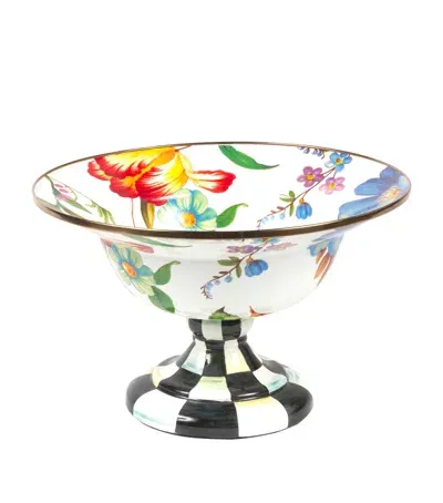 Mackenzie-childs Flower Market Bowl In White