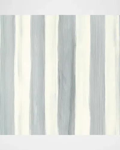 Mackenzie-childs Sterling Stripe Wallpaper, 20.5" X 33" In Multi