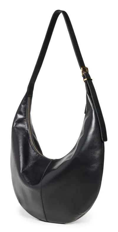 Madewell Essentials Slouch Hobo Bag True Black